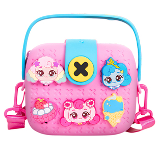 奇妙萌可儿童斜挎包正版授权女童包包小朋友可爱外出手提包