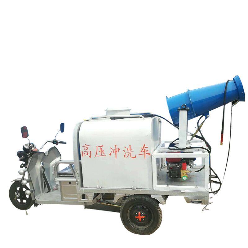 高杆喷淋降尘高压旋转喷雾360度工地道路除尘全自动智能雾桩喷淋