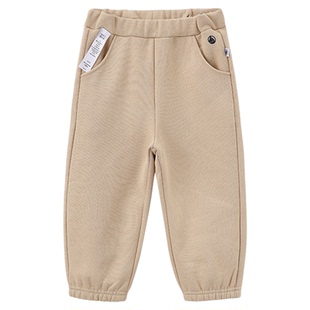 【2025秋冬】Petitbateau小帆船童装婴幼儿加厚抓绒长裤A0H2V