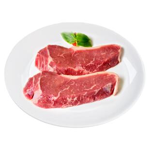 疯子总厨原切澳洲原味西冷牛排8块套餐非腌制牛扒配黑椒海盐腌料