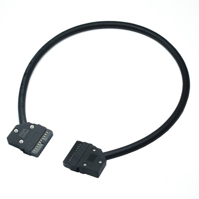 20芯IDC端子台2.54双头20针排线