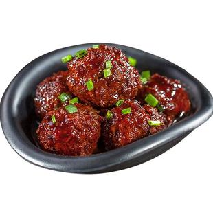 三珍斋红烧狮子头800g约20枚猪肉圆子四喜丸子熟食特产肉丸子