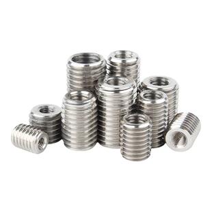304不锈钢内外牙转换螺母变径牙套螺丝套螺纹护套M2M3M4M5M6M8M16