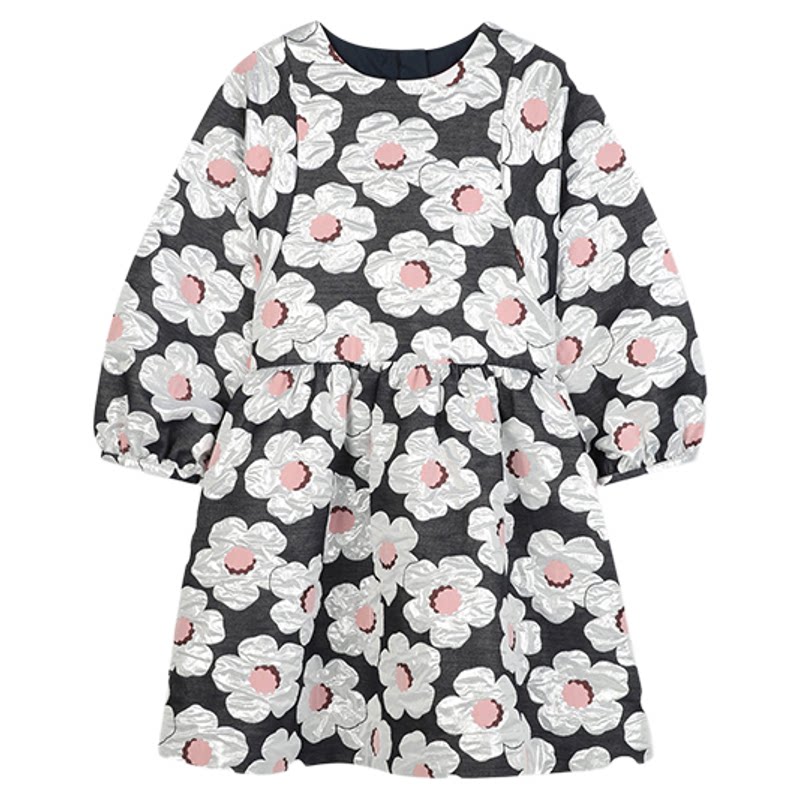 【季末特惠】 KENZO KIDS童装女童春秋长袖印花连衣裙K61341