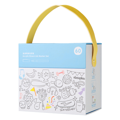 三年二班×笔方说丙烯软头马克笔