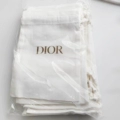 Off-White Thin Drawstring Pockets (5 Pieces) 19*14cm