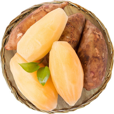 云南天山雪莲果新鲜水果当季现挖脆甜红心黄心雪连果孕妇水果