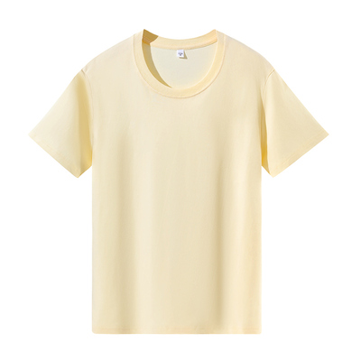 240G新款100%纯棉t恤男女同款