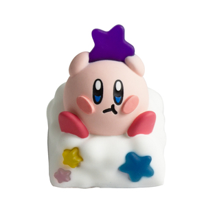 星之卡比系列可爱个性键帽单个透光机械键盘帽树脂客制化ESC礼物