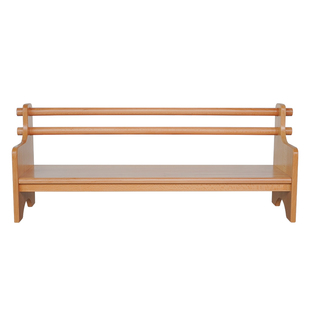 幼儿园长条椅凳子榉木实木换鞋宝宝儿童靠背蒙台蒙特梭利蒙氏家具