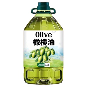 特价100%纯橄榄油西班牙进口原油特级初榨橄榄油食用油正品2.7L