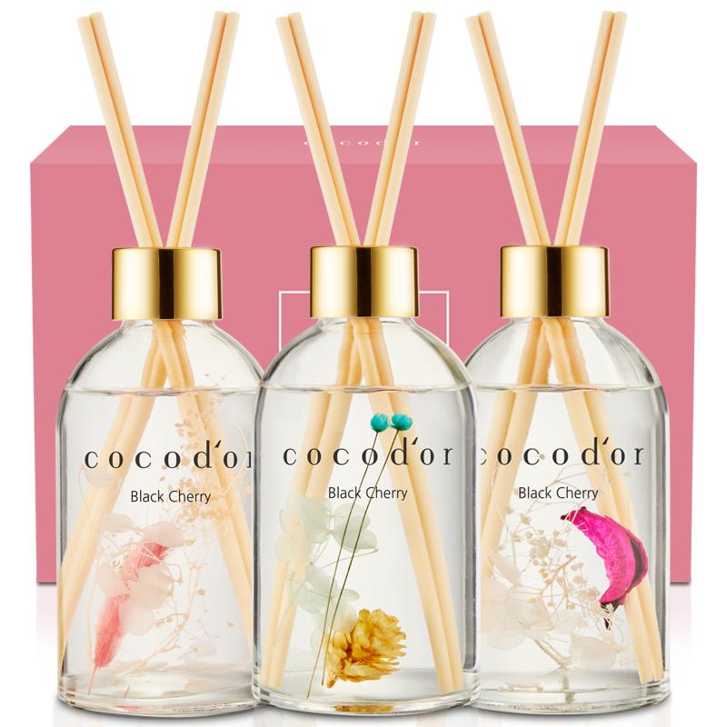 cocodor韩国进口浮游花无火藤条香薰礼盒家用香氛送礼生日礼物