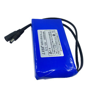 乐德电池12V10AH3串聚合物锂电池10000mAh内置保护板可充电