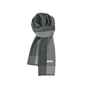 男士围巾男冬季保暖休闲韩版百搭送男友男生老公围脖生日礼物灰色