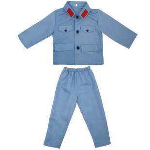 小红军儿童演出服国庆长征幼儿小战士八路军新四军童装女衣服套装