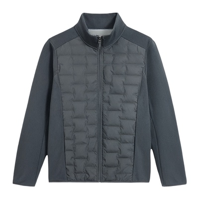 恒源祥男士羽绒服保暖抓绒衣外套