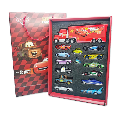 赛车合金车男孩滑行汽车总动员玩