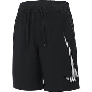 滔搏NIKE耐克男子梭织百搭五分裤运动休闲短裤HJ4046-010