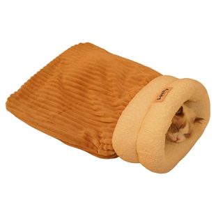 猫窝冬天保暖睡袋封闭式安全感猫咪过冬钻洞四季通用睡觉小猫被窝