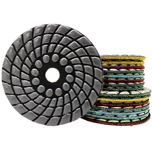 四步干磨片石材抛光树脂片墙面打磨大理石抛光台面护理翻新干抛片