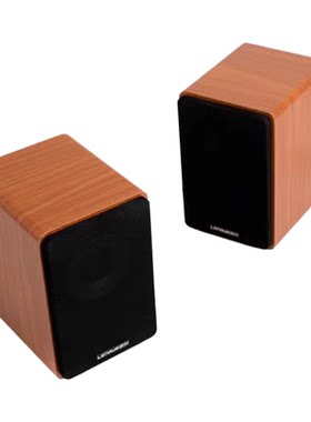 电脑音箱USB木质2.0多媒体低音炮