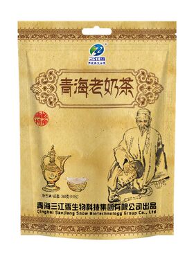 青海奶茶粉三江雪青海传统奶茶