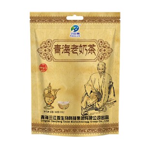 三江雪青海老奶茶咸味奶茶粉速溶固体冲饮西北炒米小袋乳茶粉360g