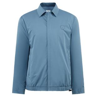 九牧王行政夹克男装秋冬商务立领外套修身翻领男士加厚外套