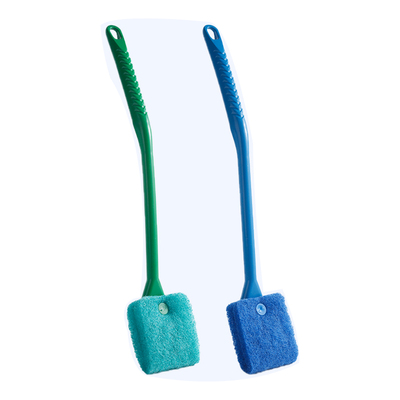 鱼缸清洁刷子长柄无死角清洗神器