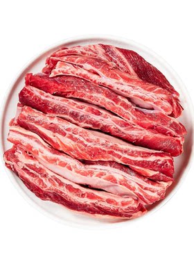 盛氏小牛进口原切牛肋条肉新鲜