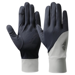 MISSION UV冰丝防晒手套男士夏季户外防紫外线骑行薄款钓鱼手套男