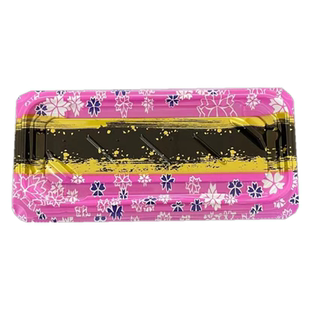 商用高端单排一次性日料寿司刺身手握军舰三文鱼外卖印花打包餐盒