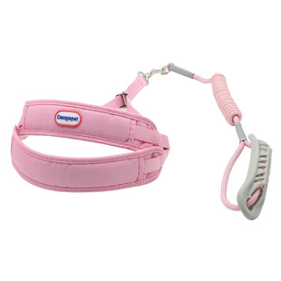 狗狗背心式牵引绳中小型犬法斗泰迪柯基可调节胸背带项圈狗绳脖圈