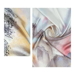 绣娘丝绸丝巾新款真丝桑蚕丝方巾围巾披肩送妈妈女友生日礼物礼盒