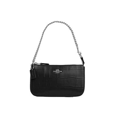 COACH/蔻驰官方 奥莱款女士NOLITA 19压花皮革手提包腋下包CN382