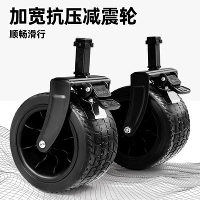 清系户外露营营地车可折叠手拉杆推车便携式野营野餐超大摆摊拖车