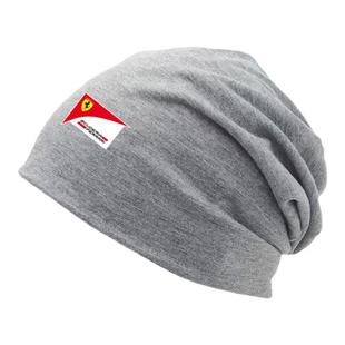 法拉利汽车F1赛事定制户外帽子秋冬加绒堆堆帽休闲包头帽潮保暖男