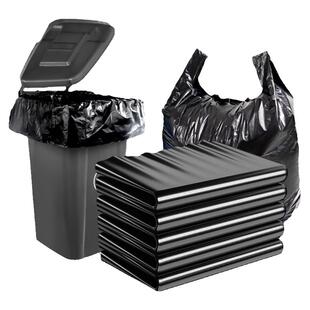大垃圾袋大号黑色加厚商用手提式物业酒店环卫户外大垃圾桶塑料袋