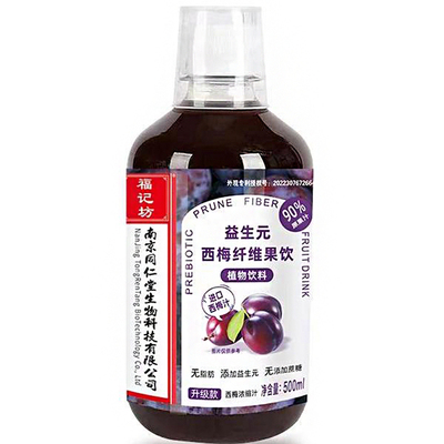 益生元西梅纤维果饮500ml/瓶