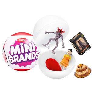 超市迷你玩具盲球Zuru Toy Mini Brands五倍惊喜盲盒购物微缩袖珍
