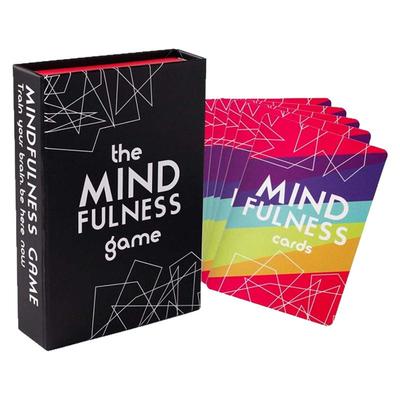 Mindfulness Therapy Card  Games 正念沟通卡牌游戏英文
