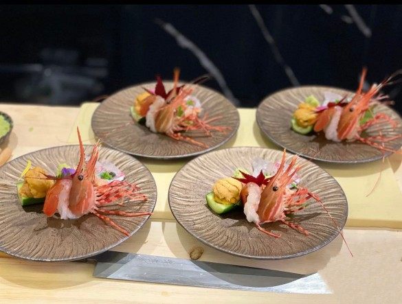 日本怀石会席板前料理陶瓷餐具圆形寿司刺身拼盘海鲜姿造多用浅盘