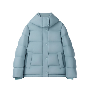 2025冬新款女士短款95白鹅绒保暖经典简约大众户外休闲百搭羽绒服