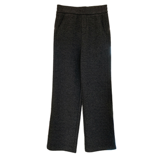 筷子腿绵羊毛裤！高腰窄版显瘦休闲裤女秋冬季毛呢加绒保暖直筒裤