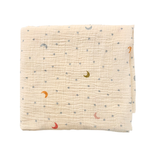 2.1米幅宽A类全棉双层纱纯棉卡通印花手工布料床单被套diy面料