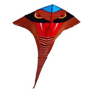 风筝大人专用巨型特大号新款高档蛇风筝三角风筝微风易飞超长蛇尾