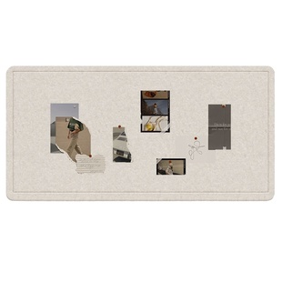 ins风照片墙背景板毛毡软木板墙贴墙面拍立得展示文化墙客厅装饰