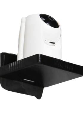 亚克力置物架挂墙上免打孔置物架机顶盒wifi路由器置物架强力粘贴