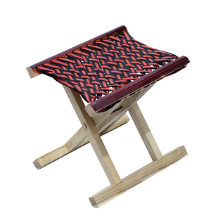 马扎实木槐木凳户外便携折叠成人折叠凳马扎凳结实户外钓鱼板凳