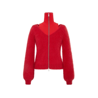 PORTSPURE假两件针织衫